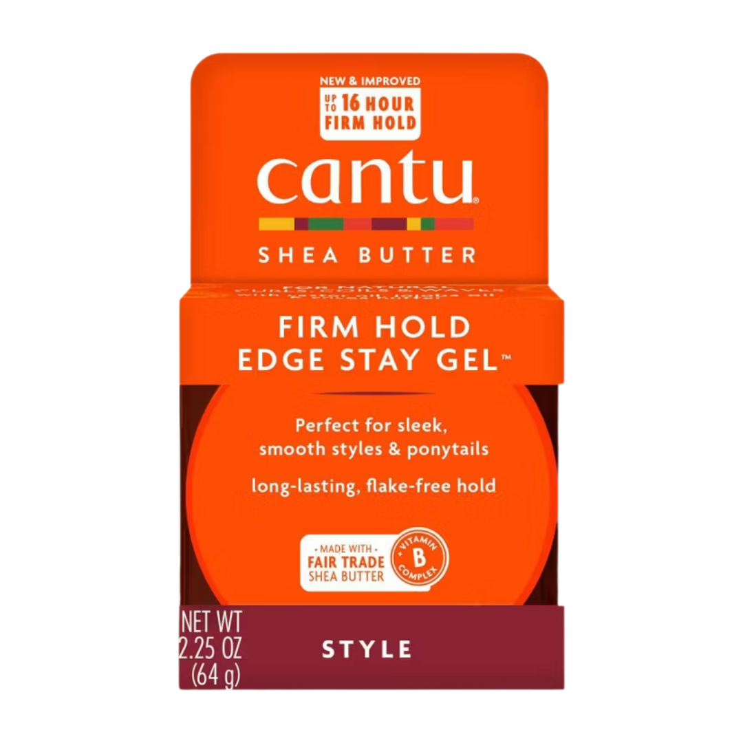 Cantu Shea Butter Extra Hold Edge Stay Gel, 2.25 oz / 64 g