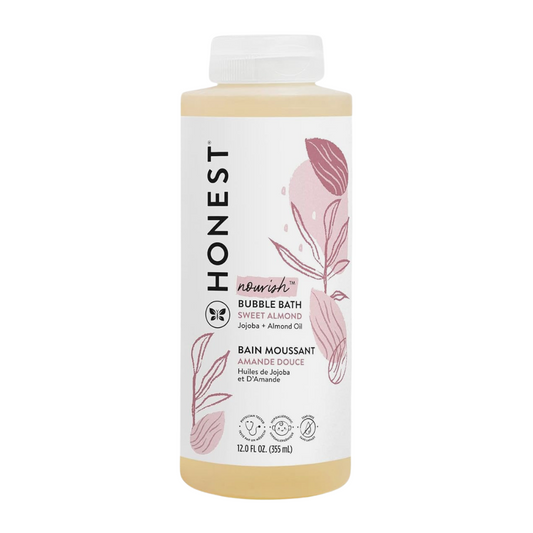 The Honest Company Nourish Bubble Bath Sweet Almond Jojoba + Almond Oil 12 fl oz / 355ml