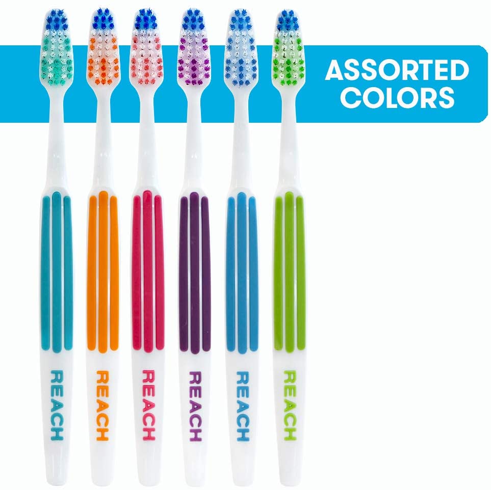 REACH Advanced Design FIRM Toothbrush, 7 Value Pack