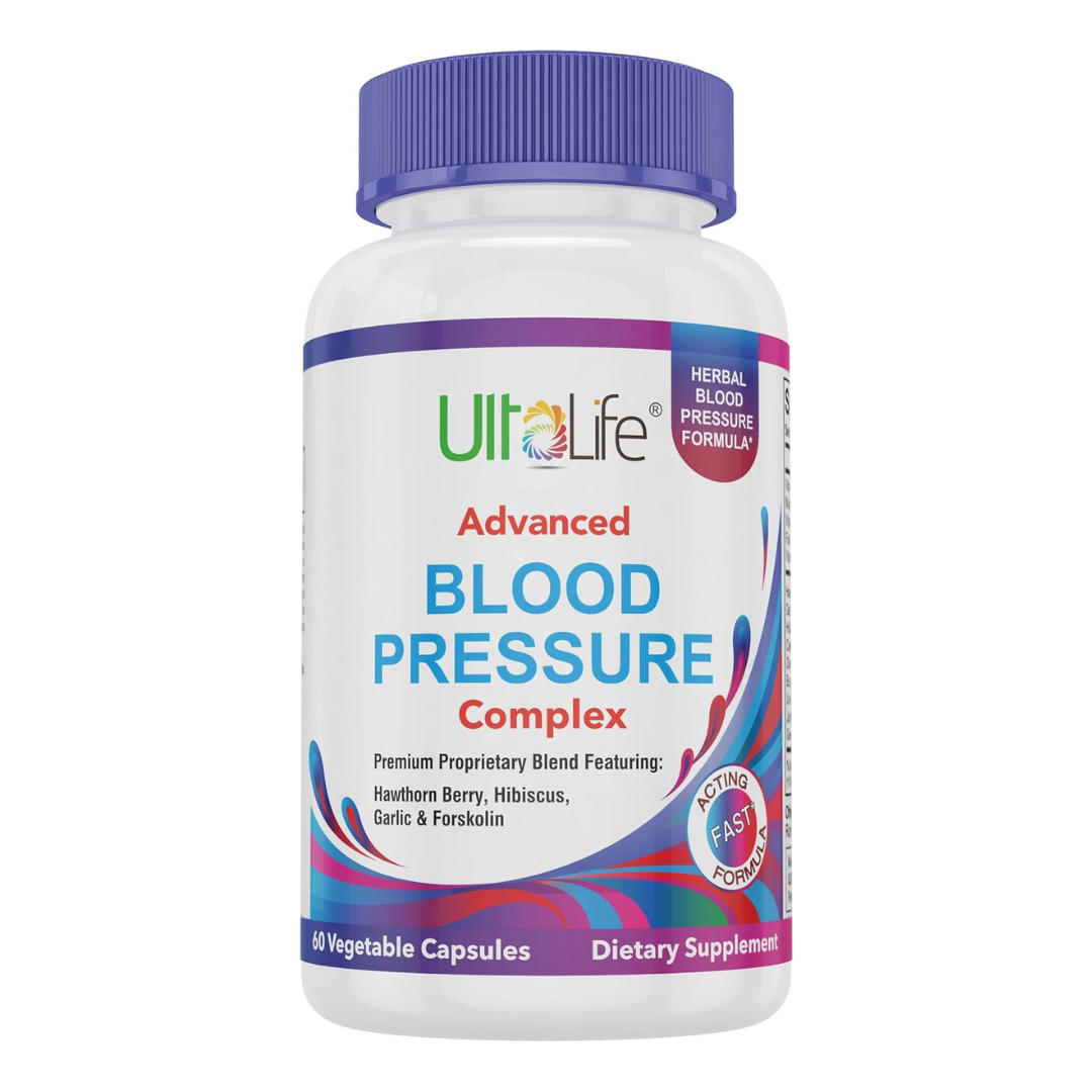 Ultralife Advanced Blood Pressure Complex 60 Vegetable Capsules