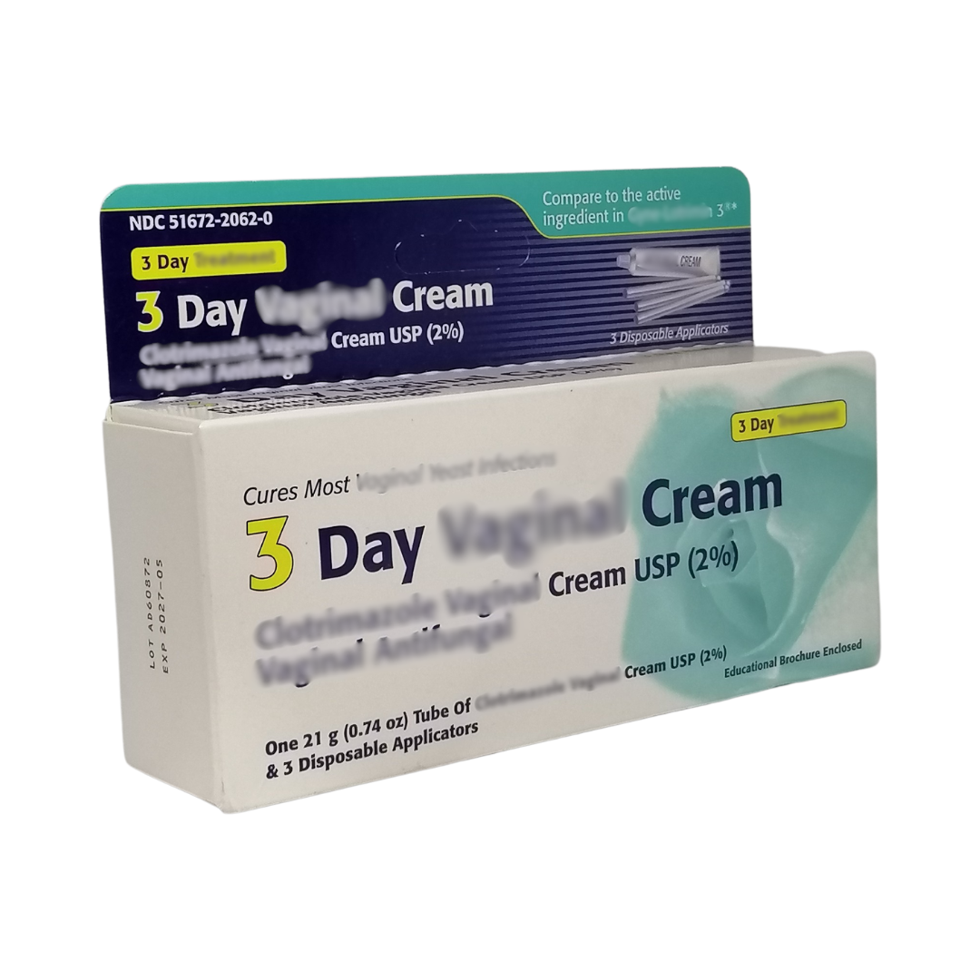 Taro 3 Day Feminine Care Cream, 21 g Tube & 3 Disposable Applicators