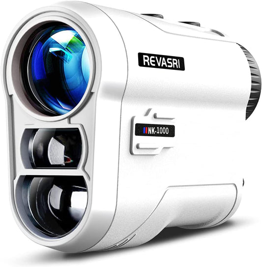 REVASRI Golf Rangefinder With Rechargeable Battery, 5 / 1000 Yards Laser Range Finder