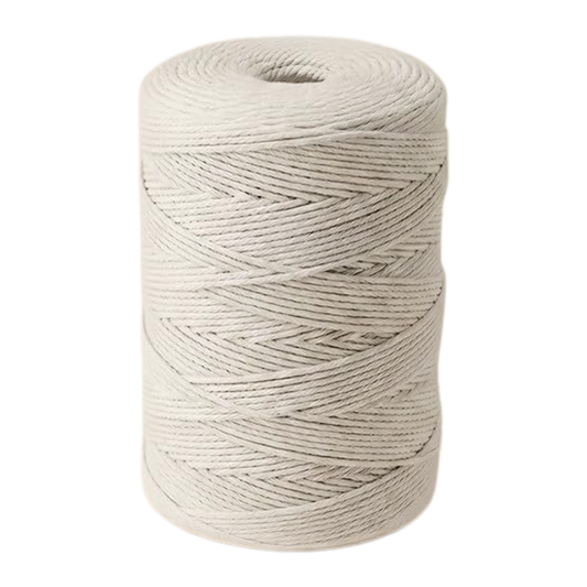 Smart & Casual Natural White Cotton Twine, 700 ft