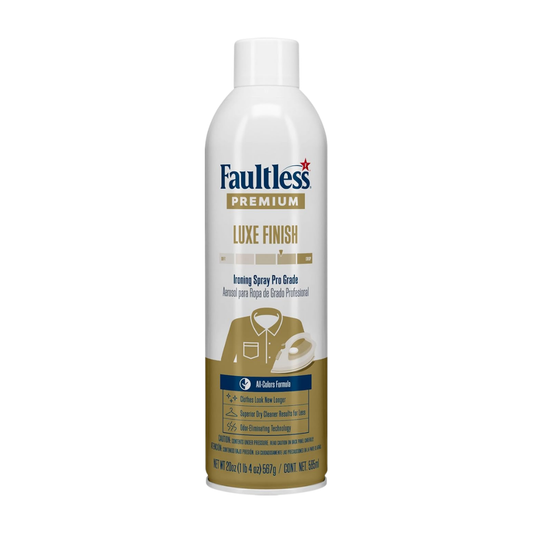 Faultless Premium Luxe Finish Ironing Spray Pro Grade, 20 oz / 567 g
