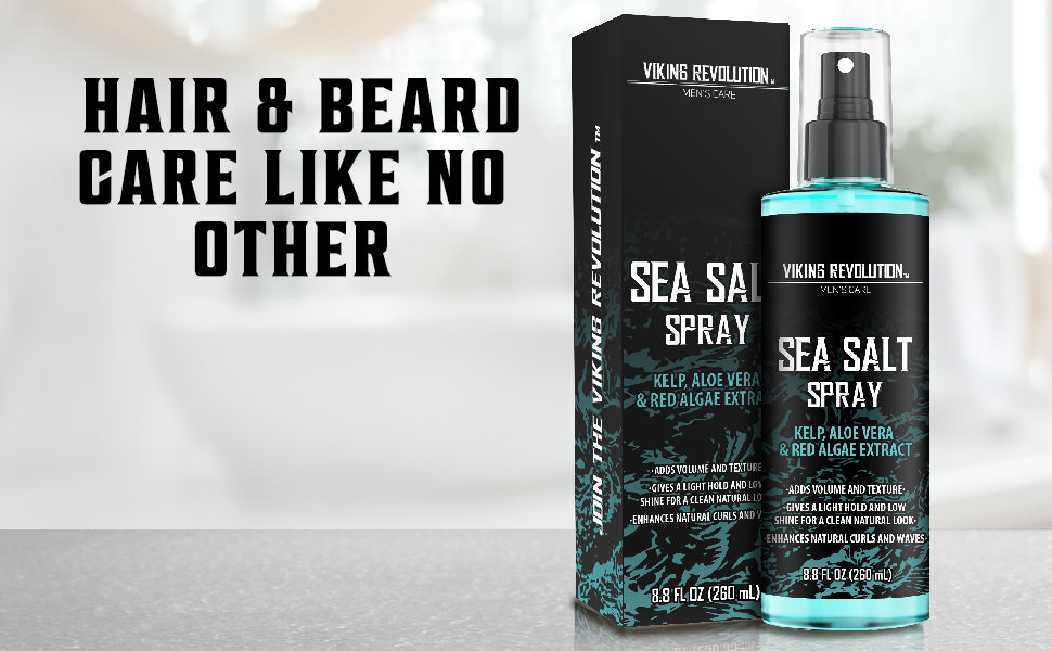 Viking Revolution Men's Care Sea Salt Hair Spray 8.8 fl oz (260ml)