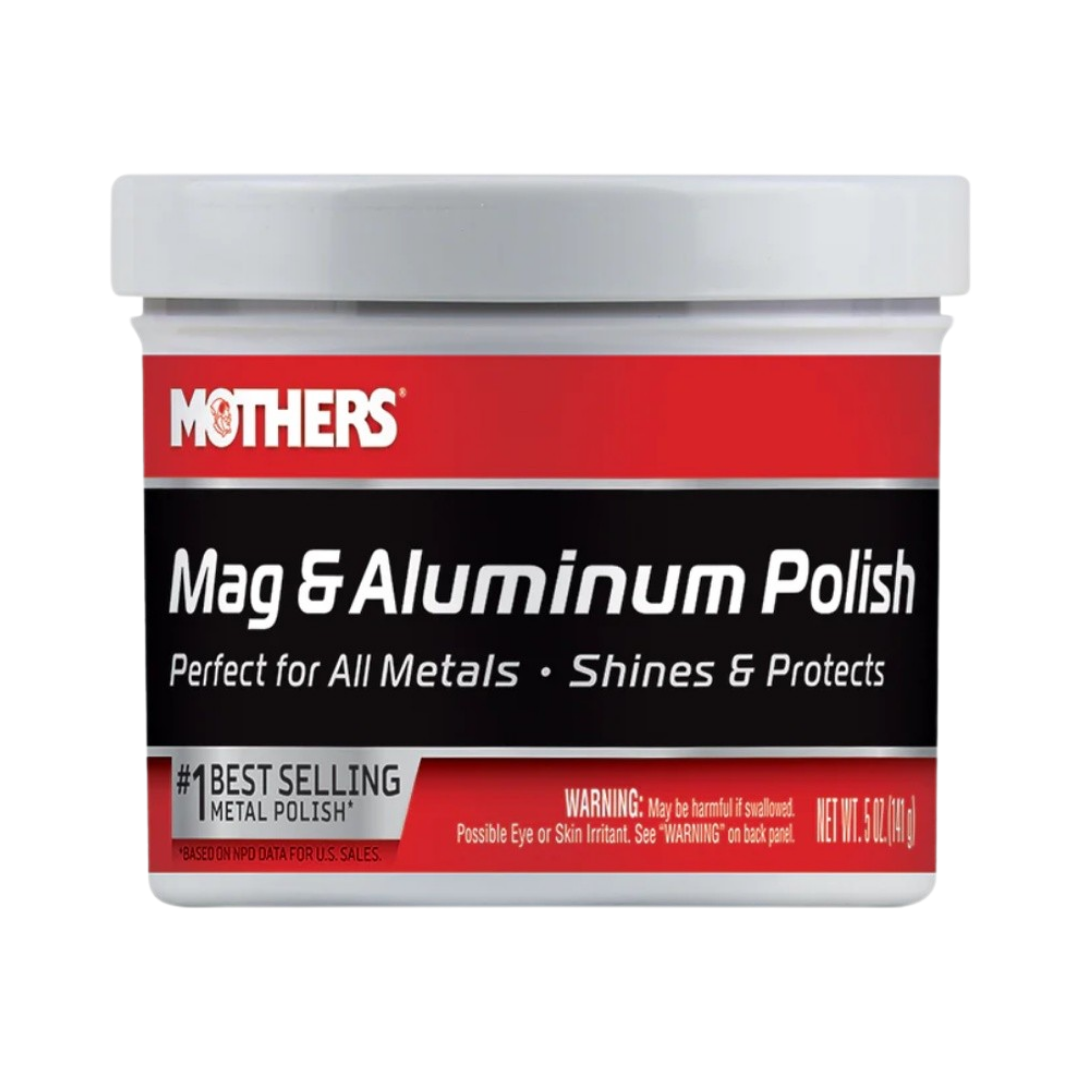 Mother's Mag & Aluminum Metal Polish, 5 oz / 141 g (PACKAGING MAY VARY)