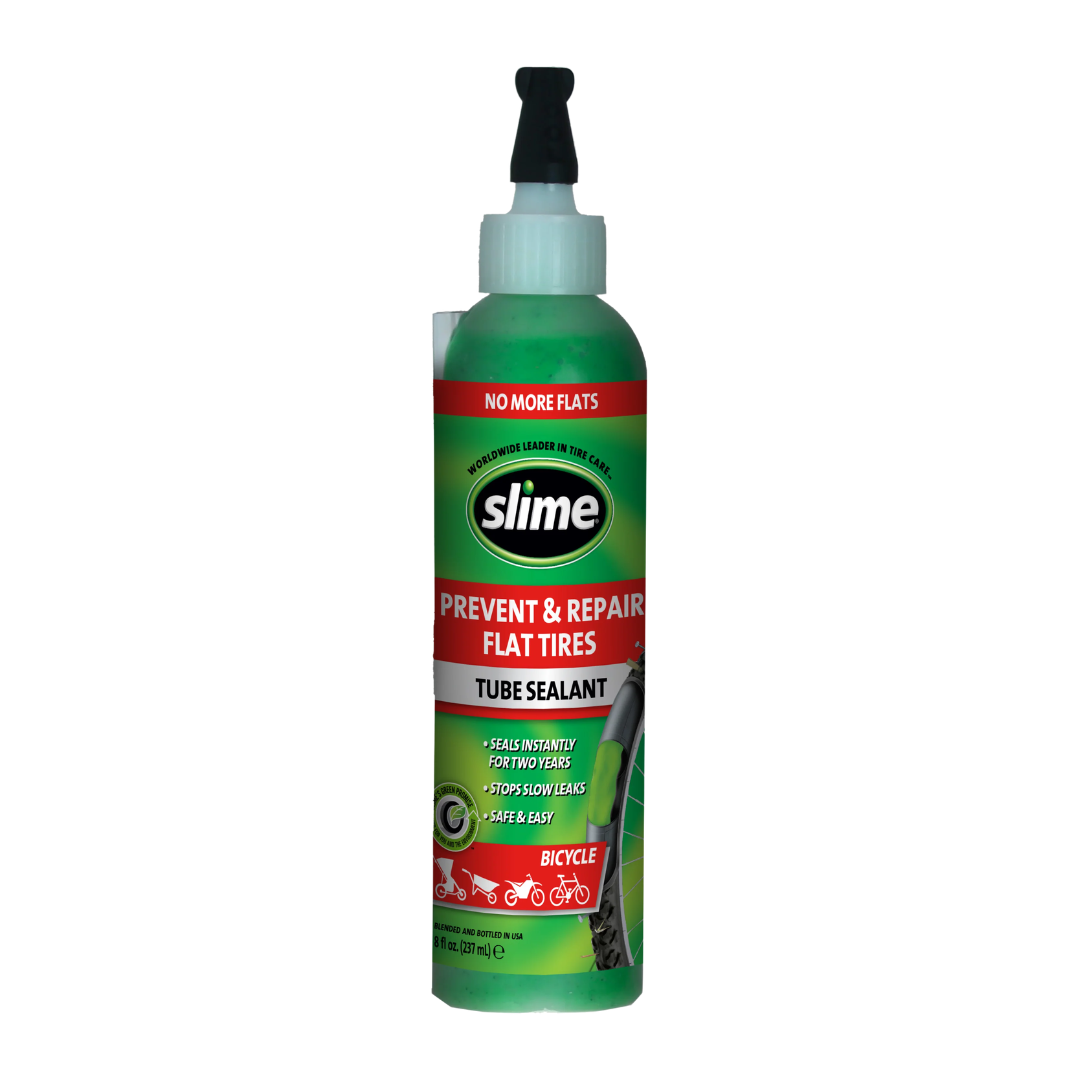 Slime Prevent & Repair Flat Tires Tube Sealant for Bicycle, 8 oz / 237 ml