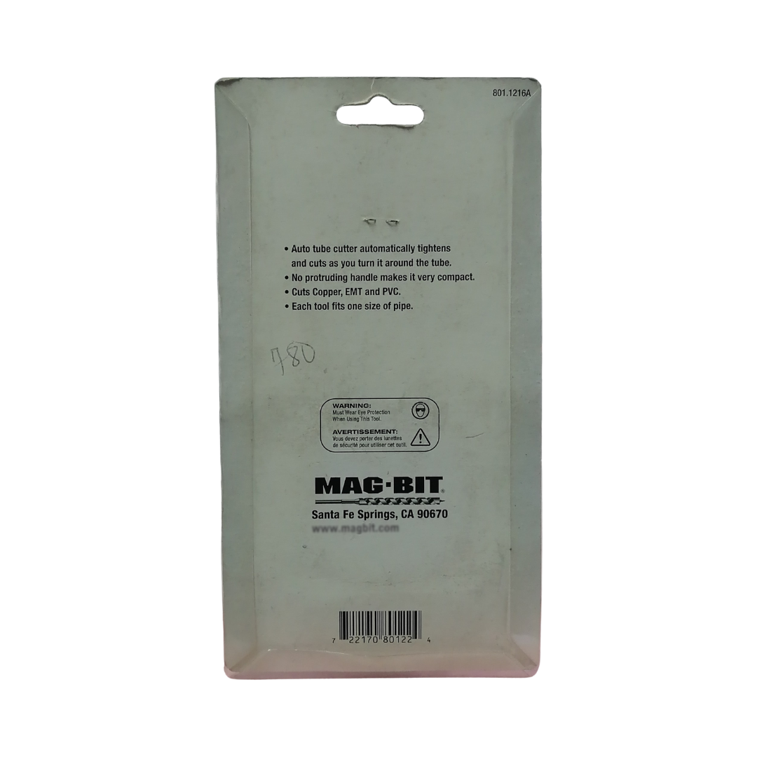 Mag-Bit Auto Pipe/Tube Cutter 3/4" Diameter