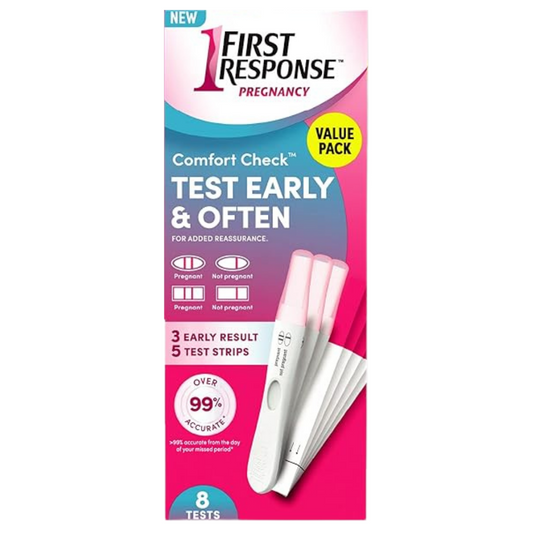 First Response Comfort Check Test Early & Often (8 Test)