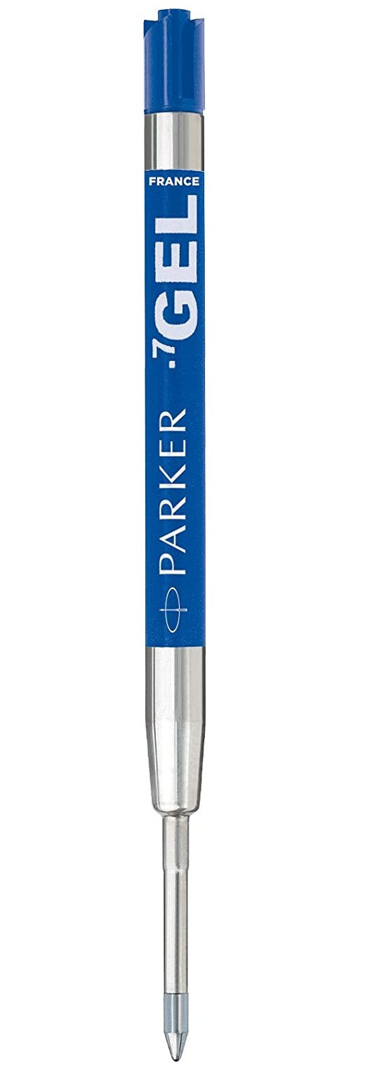 PARKER QUINK Ballpoint Pen Gel Ink Refills, Medium Tip, Blue, 2 Count