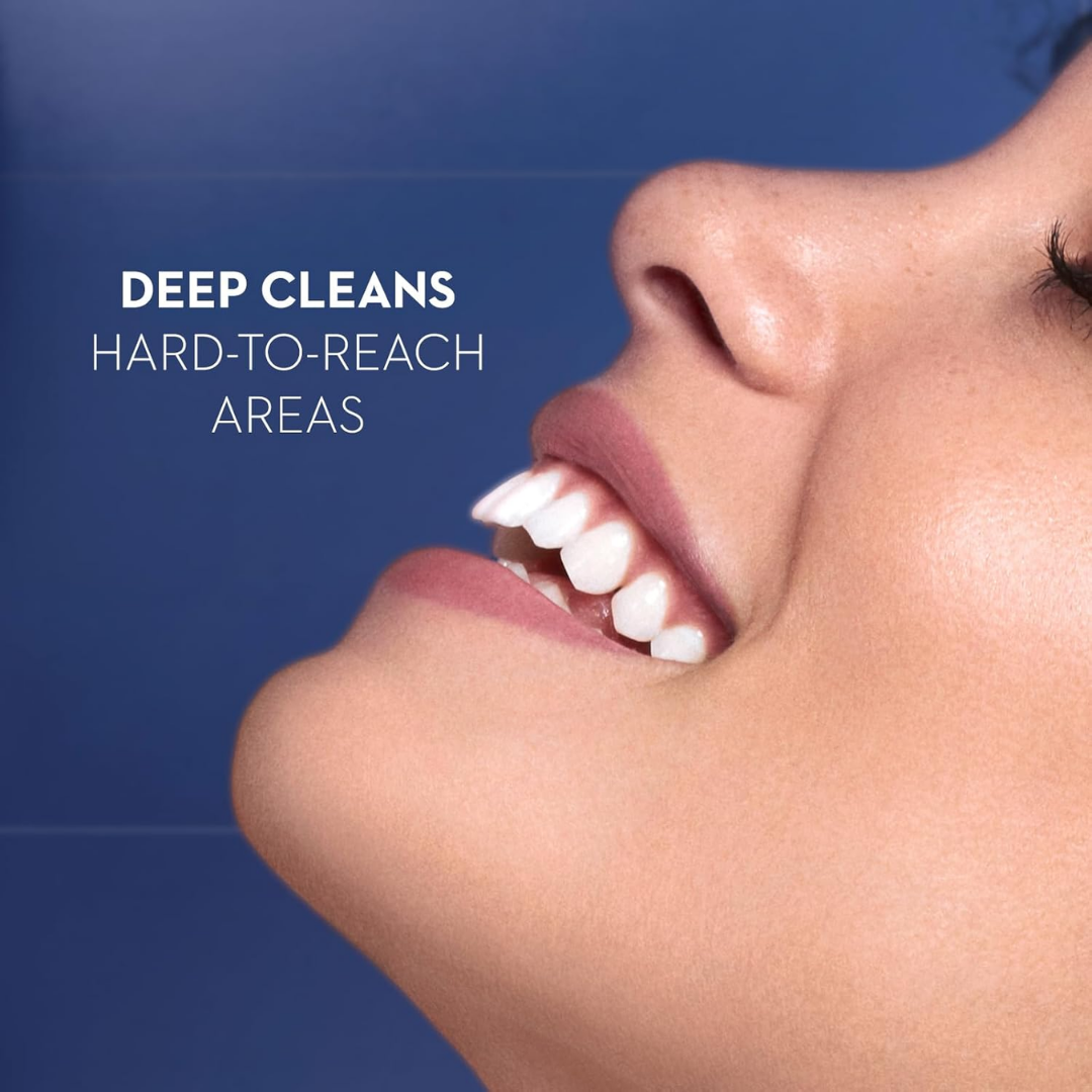 Oral-B Pro 1000 CrossAction Electric Toothbrush, Black and White, 2 Count