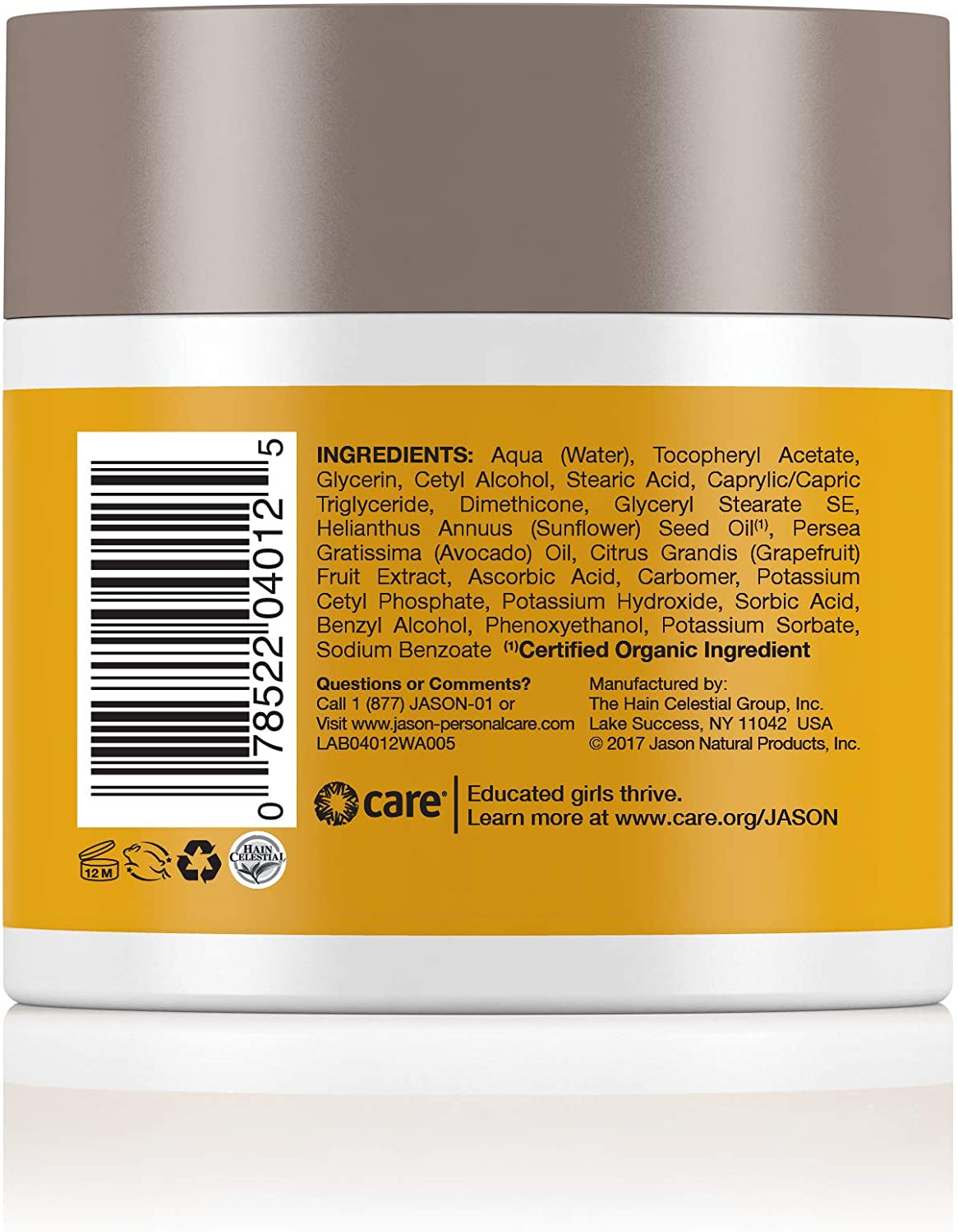 JASON Age Renewal Vitamin E 25,000 IU Moisturizing Creme, 4 oz