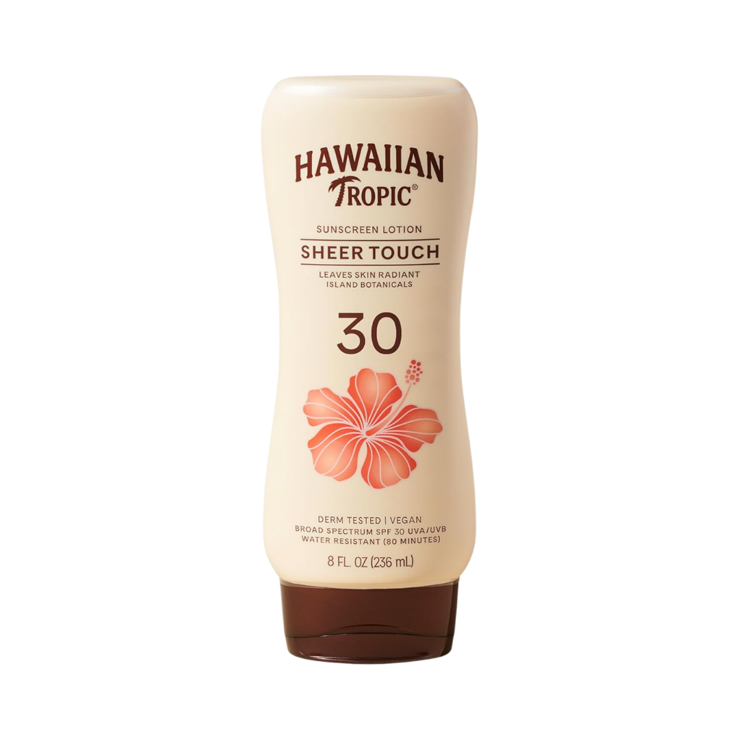 Hawaiian Tropic Sunscreen Lotion Sheer Touch, 8 oz / 236 ml
