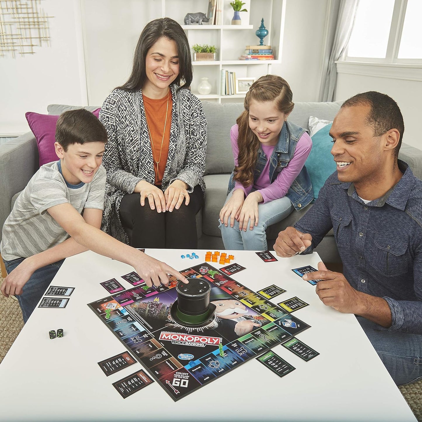 Hasbro Gaming Monopoly Voice Banking Electronic Family Board Game