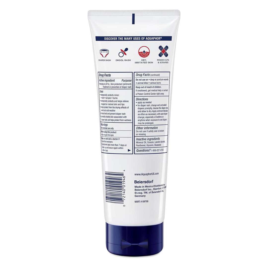 Aquaphor Healing Ointment Baby For Hypoallergenic Skin Protectant 7 oz / 198g