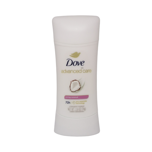 Dove 72h Advanced Care Caring Coconut Deodorant, 2.6 oz / 74 g