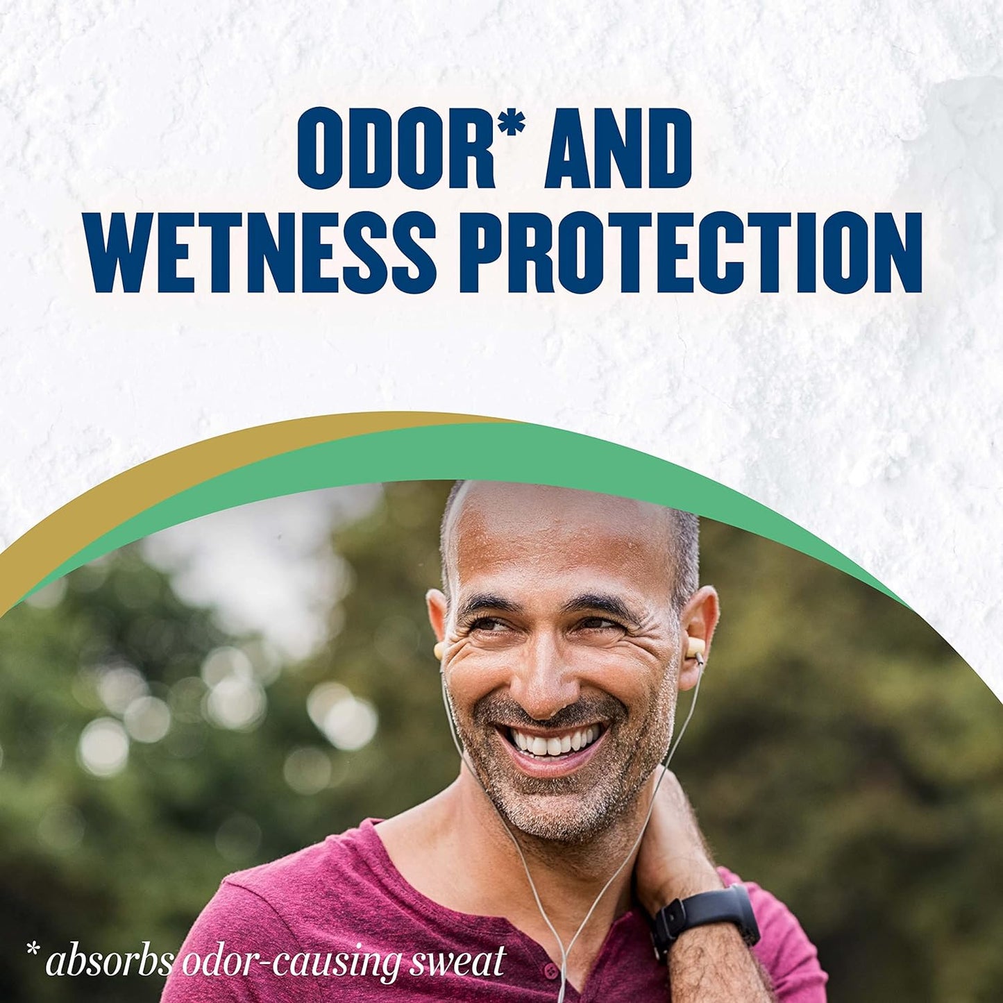 Gold Bond Men's Essentials Body Powder Refresh Scent 10 oz / 283g