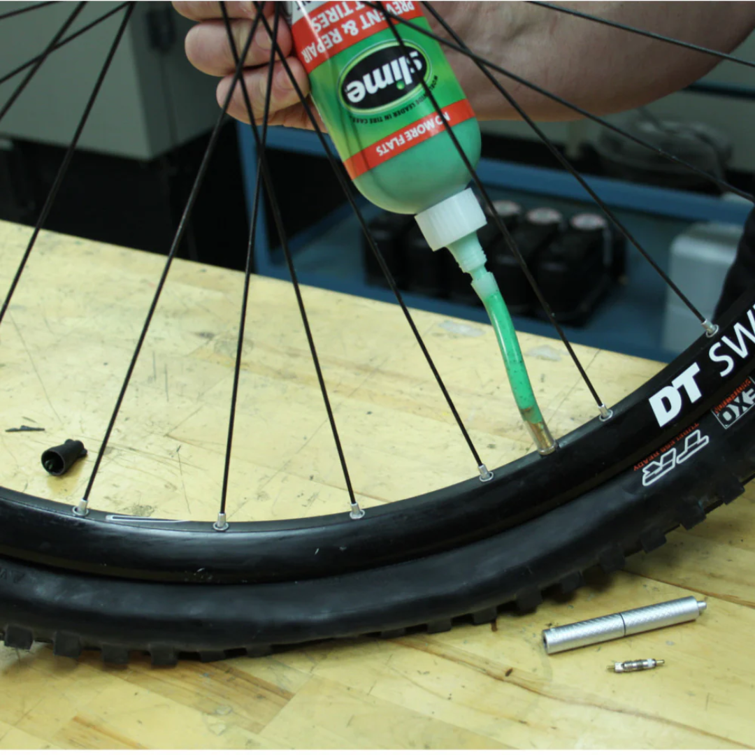 Slime Prevent & Repair Flat Tires Tube Sealant for Bicycle, 8 oz / 237 ml