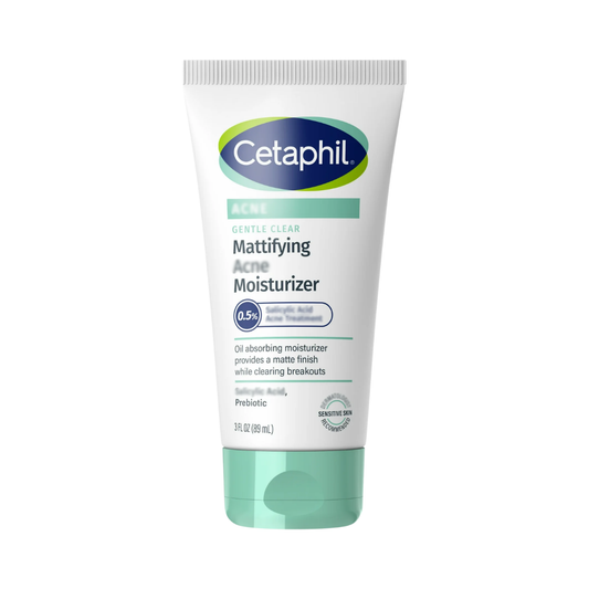 Cetaphil Gentle Clear Mattifying Acne Moisturizer, 3 oz / 89 ml (NO BOX)