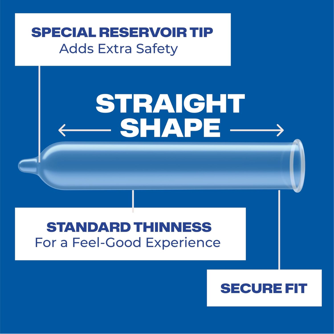 Trojan ENZ Original Lubricated Latex Condoms, 36 Count