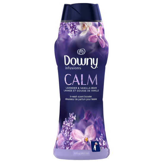 Downy Infusions Calm Lavender & Vanilla Bean In-Wash Scent Booster Beads, 24 oz
