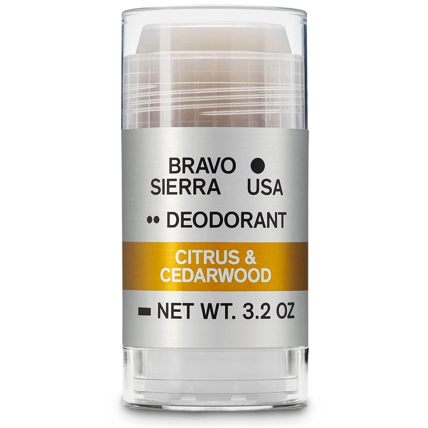 Bravo Sierra USA Citrus and Cedarwood Deodorant, 3.2 oz.