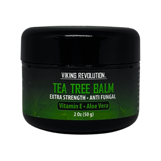 Viking Revolution Tea Tree Balm Extra Strength Anti Fungal Aloe Vera 2oz / 50g
