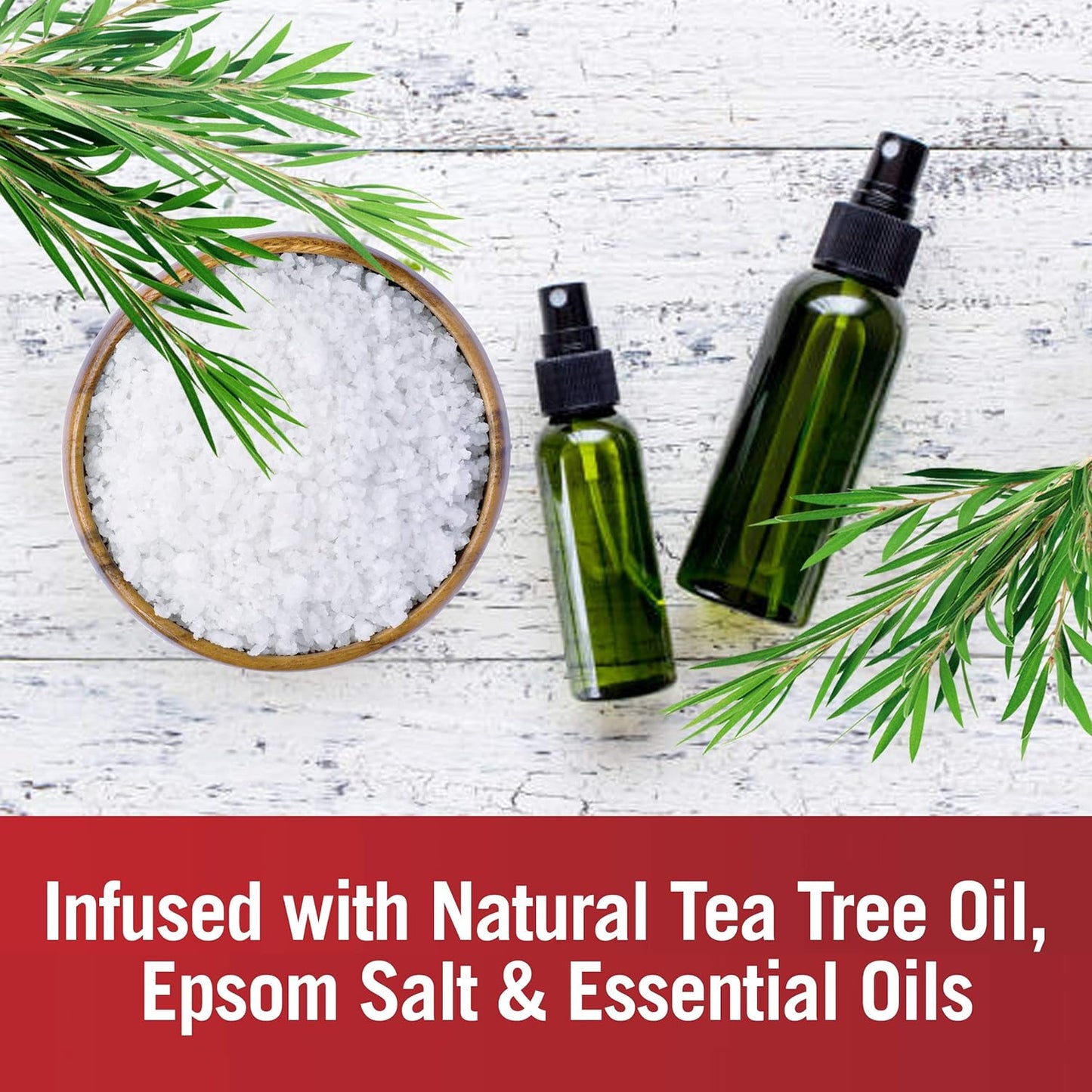 Kerasal Natural Tea Tree Oil Daily Defense Foot Wash 355ml