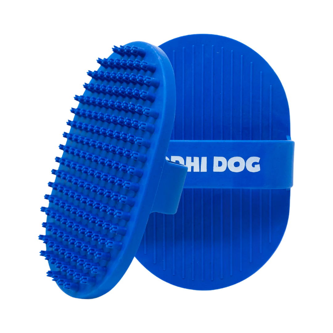 Bodhi Dog Shampoo Brush Pet Shower & Bath Supplies for Cats & Dogs - Blue, 1 Count