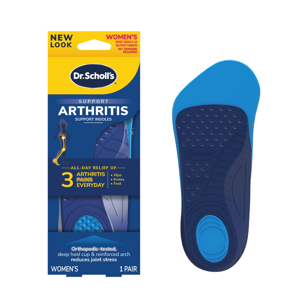 Dr. Scholl’s Arthritis Support Insoles Women’s Sizes 6 - 10, 1 Pair