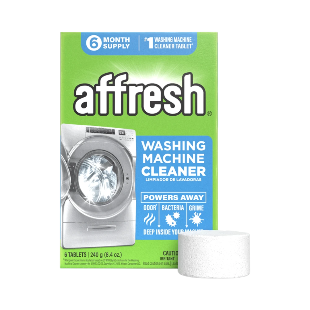 Affresh Washing Machine Cleaner 6 Tablets, 8.4 oz / 240 g