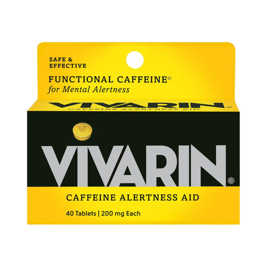 Vivarin Caffeine Alertness Aid 200 mg, 40 Tablets