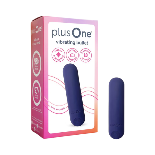 Plus One Vibrating Bullet - Purple