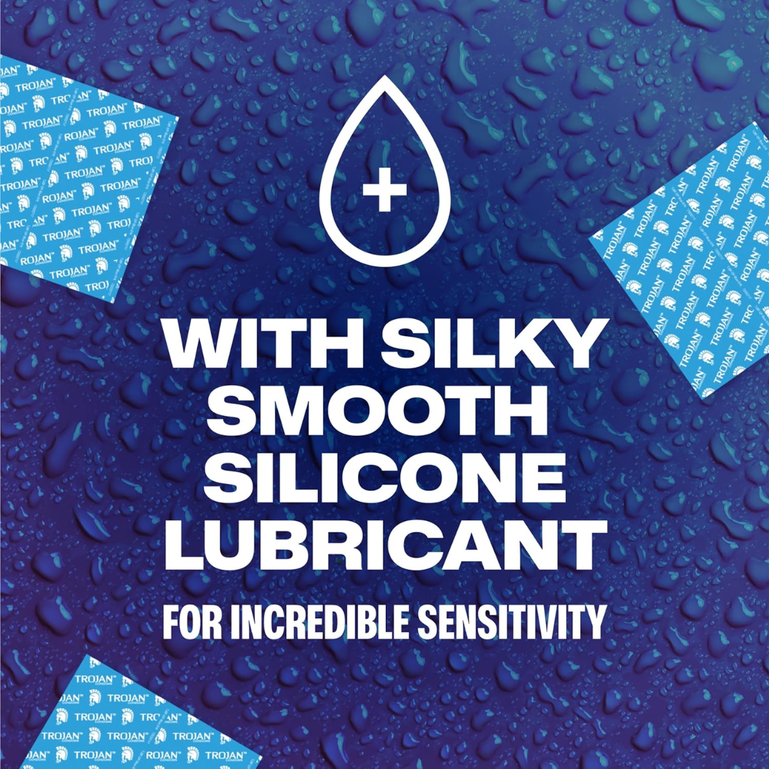 Trojan ENZ Original Lubricated Latex Condoms, 36 Count