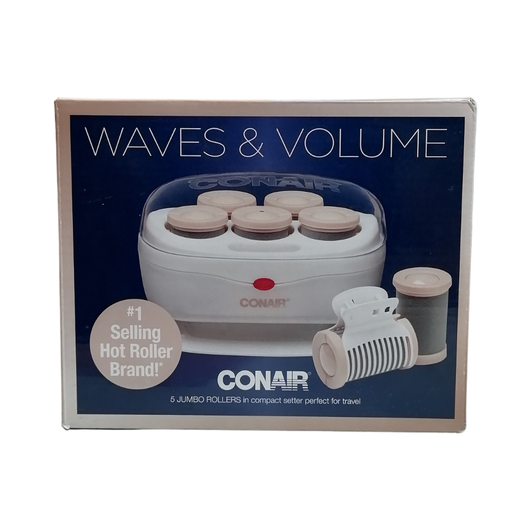 Conair Hot Roller Hair Curler Waves & Volume Dual Voltage, Model TS7XNR