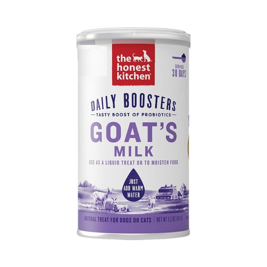 The Honest Kitchen Daily Boosters Instant Goat's Milk Powder for Dogs and Cats, 5.2 oz / 147.4 g