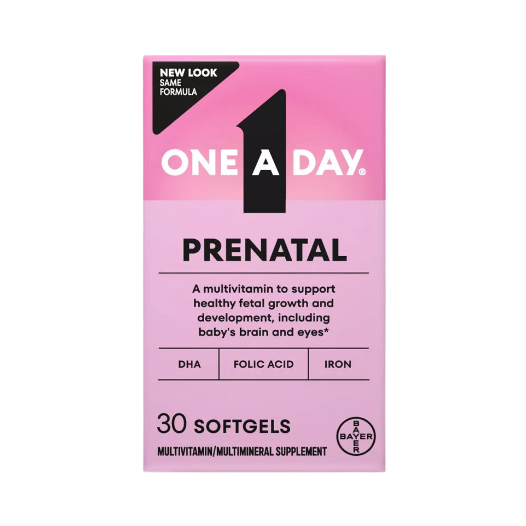 One A Day Womens Prenatal 1 Multivitamins - 30 Soft Gels