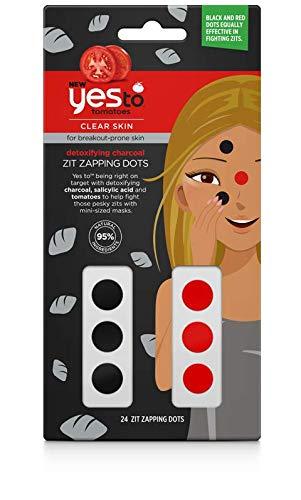 Yes To Tomatoes Detoxifying Charcoal Zit Zapping Dots, 24 Count