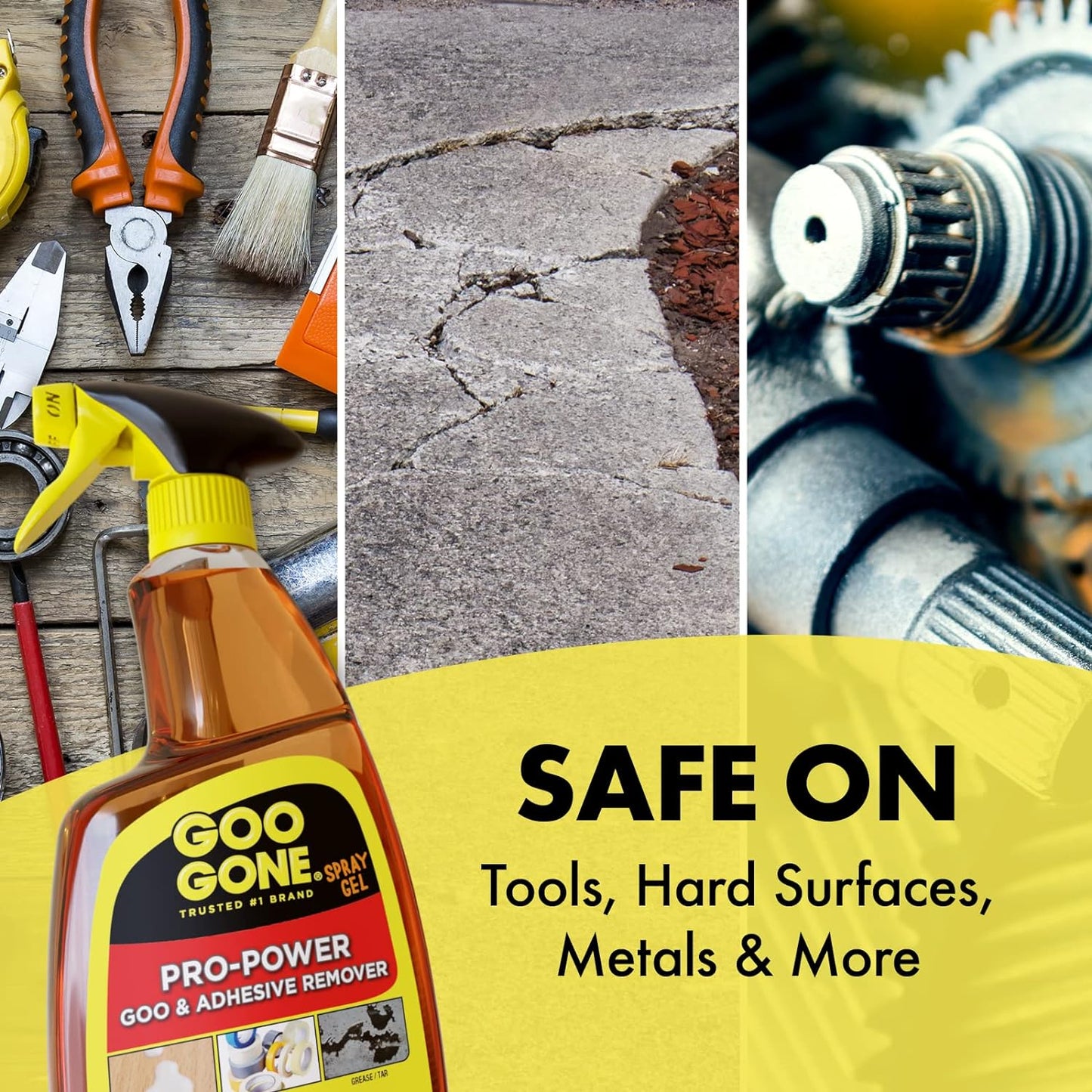 Goo Gone Pro-Power Goo & Adhesive Remover Surface Safe Citrus Power 24 fl oz / 710ml