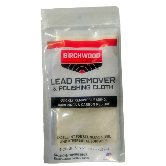 Birchwood Casey Lead Remover and Polishing Cloth (Bulk Packed, no Bag, Each) Packaging May Vary