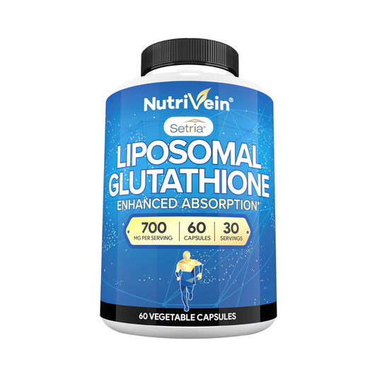 NutriVein Liposomal Glutathione 700 mg, 60 Capsules