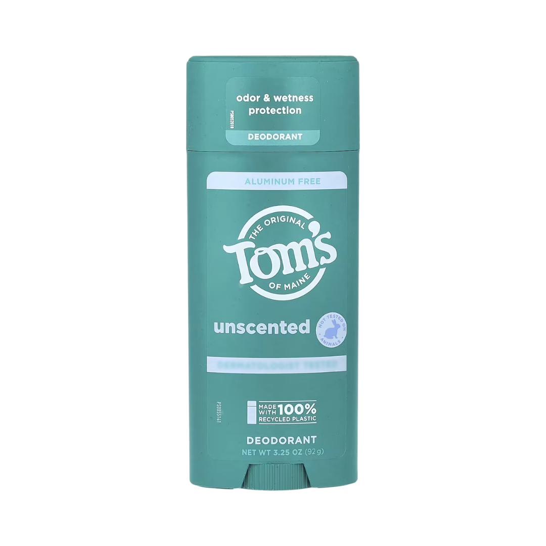 Tom's of Maine Original Unscented Deodorant, 3.25 oz / 92 g