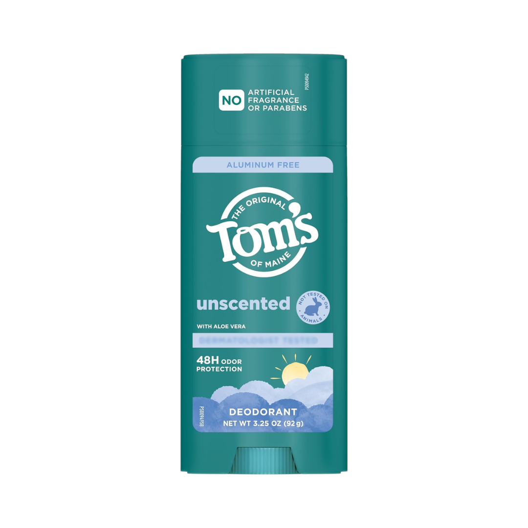 Tom's of Maine Original Unscented Deodorant, 3.25 oz / 92 g