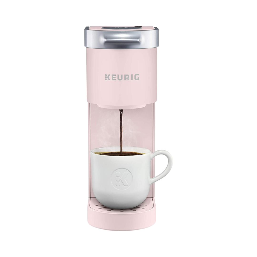 Keurig K-Mini Single Serve Coffee Maker K-Cup Brewer Dusty Rose, 6–12 oz
