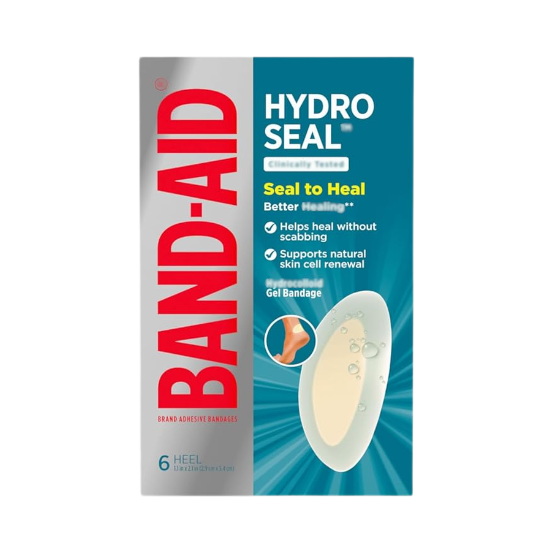 Band-Aid Hydro Seal Gel Bandage Blister Heels, 6 Count
