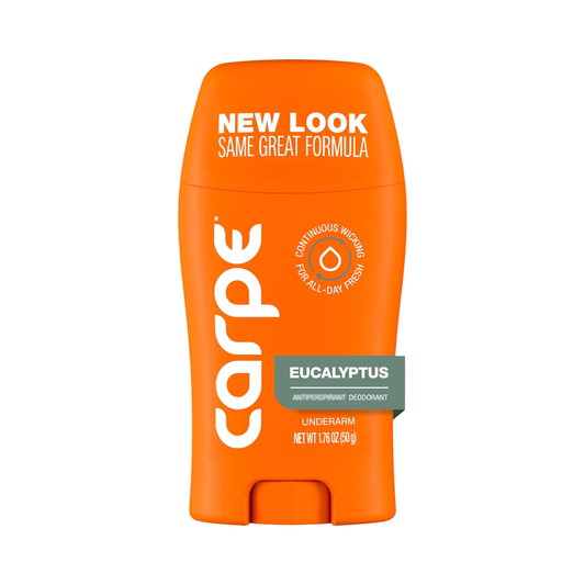 Carpe Underarm Deodorant Eucalyptus, 1.76 oz / 50 g
