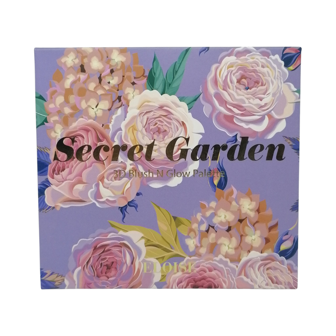 ELOISE Secret Garden 3D Blush N Glow Palette, 4 Shades