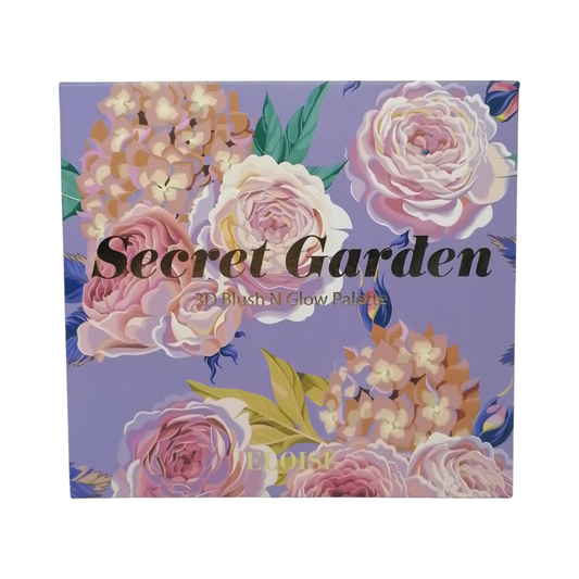 ELOISE Secret Garden 3D Blush N Glow Palette, 4 Shades