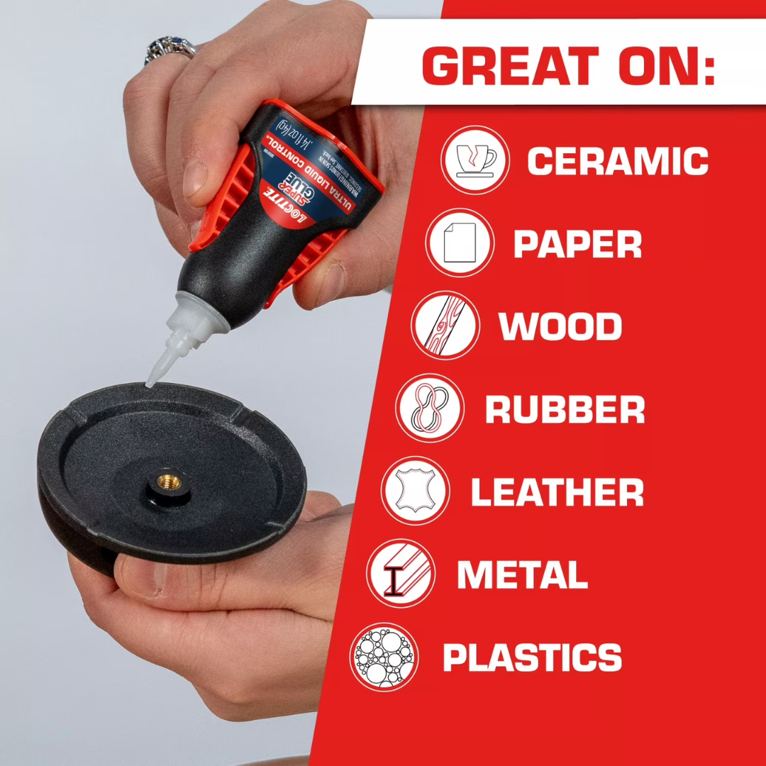Loctite Super Glue Ultra Liquid Control, 0.14 oz / 4 g