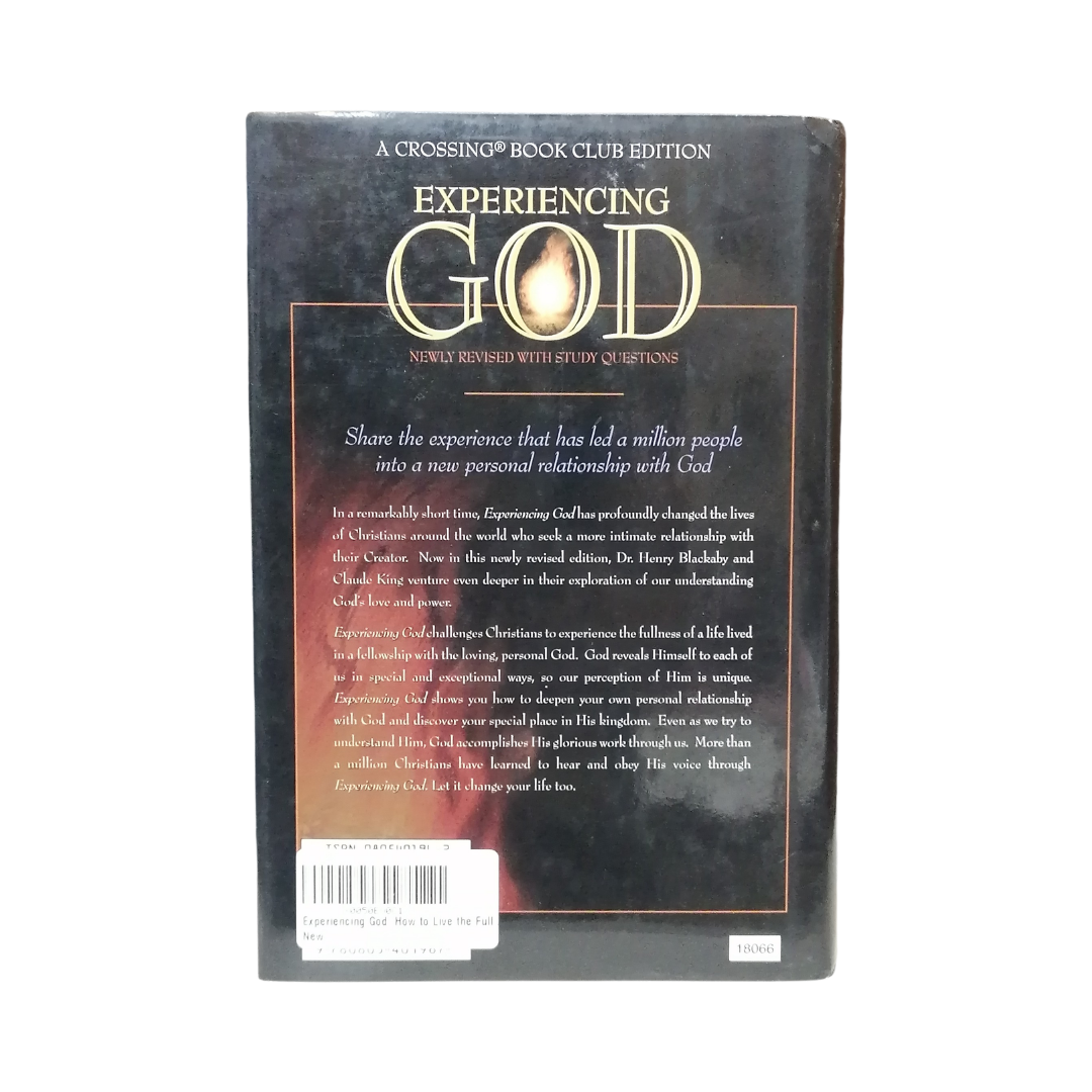 Experiencing God: How to Live the Full Adventure of Knowing and Doing the Will of God Hardcover - Claude King